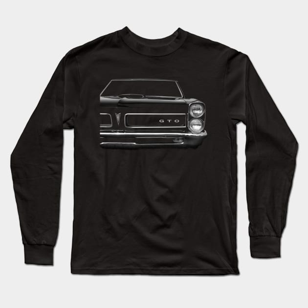 1965 Pontiac GTO Long Sleeve T-Shirt by mal_photography